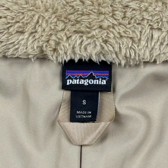 Patagonia Jacket Womens Small Brown Los‎ Gatos Soft Fleece Full Zip Coat 25212 - Picture 3 of 13